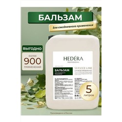 Hedera Professional Бальзам для ежедневного применения для всех типов волос / Service Line, 5000 мл KRISTALLER, 1221297