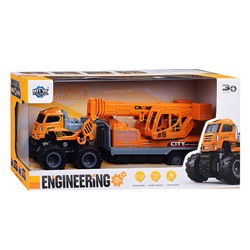 Машина "Большой кран" в коробке