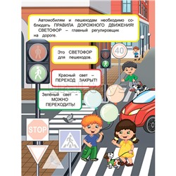 Книга. Веселые уроки ПДД.