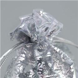 Мешочек подарочный органза «Волшебного Нового года», 10×12 см ± 1.5 см