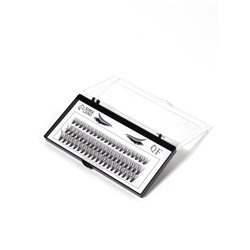 Набор накладных ресниц «Классика», пучки, 10, 12, 14 мм, толщина 0.07 мм, изгиб D, 20 D