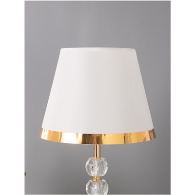 Настольная лампа Анрия E27 40 Вт белый 25×25×42 см