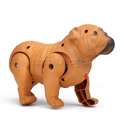 Интерактивная игрушка "Собака. Бульдог" в пакете