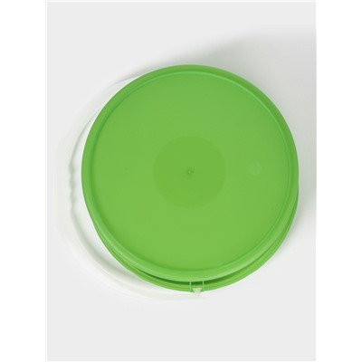 Ведро с крышкой, 15 л, d=30 см, h=28 см, МИКС