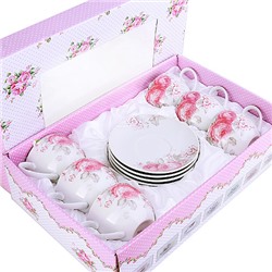 25920 Чайный сервиз 12пр 220мл ЦВЕТЫ LR (х6)