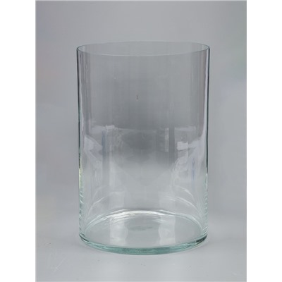 УЦЕНКА Ваза "Трубка 200" V=8.5 л, d=19, H=30 см, прозрачная