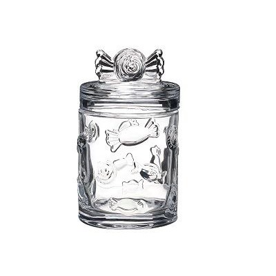 Емкость для хранения 8*8*13,5см CANDY стекло Lefard п/уп