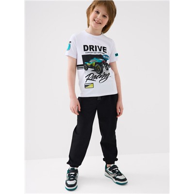 Комплект трикотажный для мальчиков: фуфайка (футболка), брюки