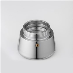 Кофеварка гейзерная Magistro Classic, на 9 чашек, 450 мл, индукция, нержавеющая сталь