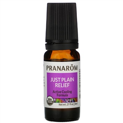 Pranarom, Essential Oil, Just Plain Relief, .27 fl oz (8 ml)