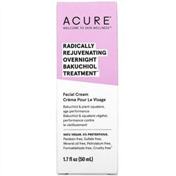 Acure, Radically Rejuvenating Overnight Bakuchiol Treatment, 1.7 fl oz (50 ml)