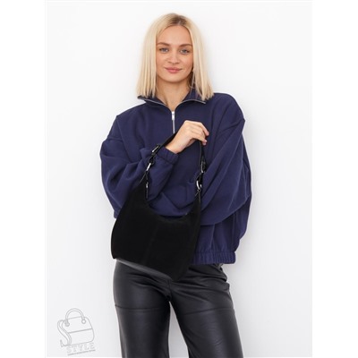 Сумка женская кожаная 88017NN black Natale Navetta