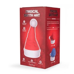 Красный вибростимулятор в форме колпака Magical Santa Hat