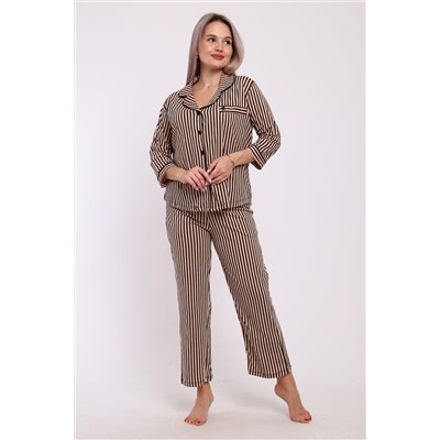 Пижама с брюками 213 полоса НАТАЛИ, 1202856
