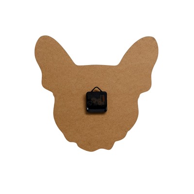 Часы настенные Gabi, французский бульдог, интерьерные, плавный ход, d=33.5 см