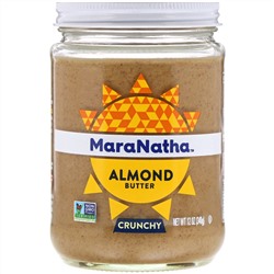 MaraNatha, Миндальное масло, Хрустящее, 12 унц. (340 г)