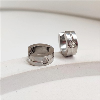 Серьги из стали