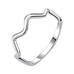 Кольцо из серебра без вставки, Л-11866