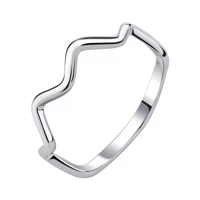 Кольцо из серебра без вставки, Л-11866