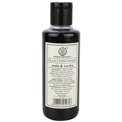 Khadi Natural Шампунь с Шикакай и Медом без СЛС 210 мл