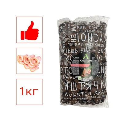 Гренки ржаные Averton Бекон