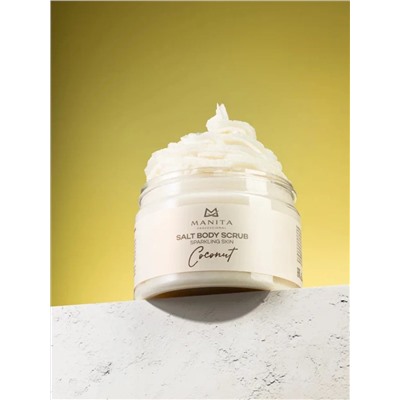 MANITA Соляной скраб-бальзам для тела / Coconut, 400 г 28247