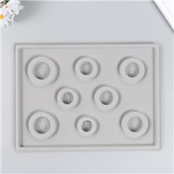 Доска-органайзер для бисероплетения и изготовления изделий из бусин, 26×34.5×1.6 см