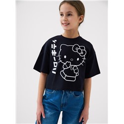 Фуфайка трикотажная для девочек (футболка)