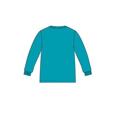 Джемпер детский трикотажный для мальчиков (футболка с длинными рукавами)