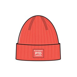 Шапка трикотажная для девочек