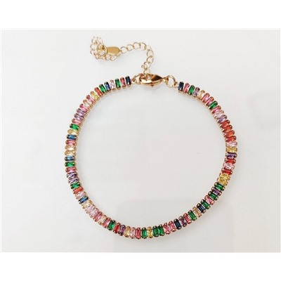 Браслет с цирконами