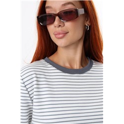 Лера лонгслив женский (Серый)