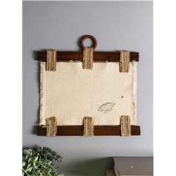 Декор настенный, панно «Свиток. Энергия и красота лошади», 33×32 см