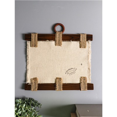 Декор настенный, панно «Свиток. Энергия и красота лошади», 33×32 см