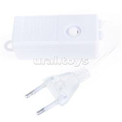 Электрогирлянда светодиодная Роса, 10 м, 100 ламп, цветная