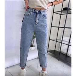 Джинсы бананы женские