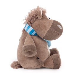 Мягкая игрушка «Коник Кай», с полосатым шарфом, 20 см