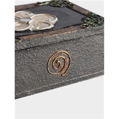 Шкатулка «Цветок», 12×8×5 см, МДФ