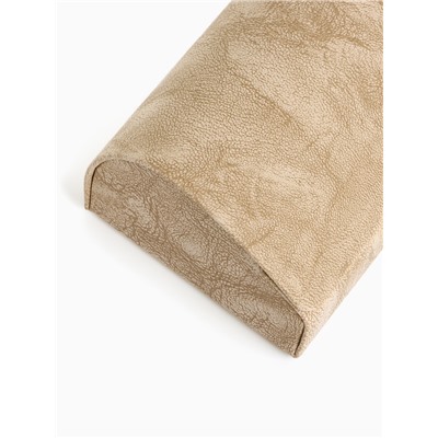 Футляр для очков на магните, размер 16×5.5×3 см, бежевый