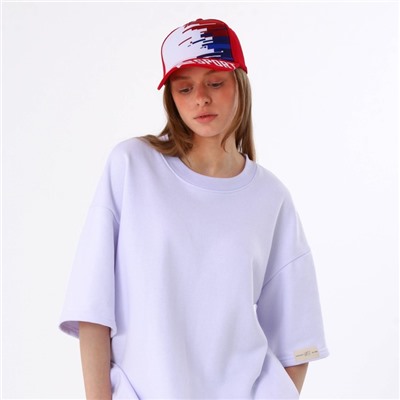 Кепка Ru sport, красная, р-р 56