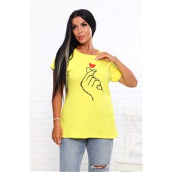 Футболка с корейским жестом Я тебя люблю  Арт. 631