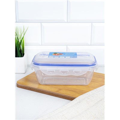 Контейнер Люкс прямоугольный 800 мл / CP1021B /уп 12/ 751824 ДОП СКИДКА НА КОРОБ 2%