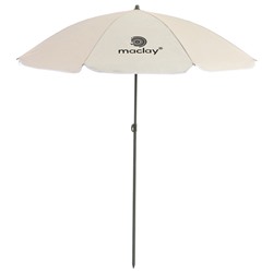 Зонт пляжный maclay, с УФ-защитой, d=150 см, h=170 см