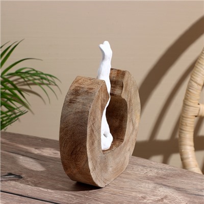 Сувенир «Стойка», 18×5×20 см, полимерная смола, манговое дерево