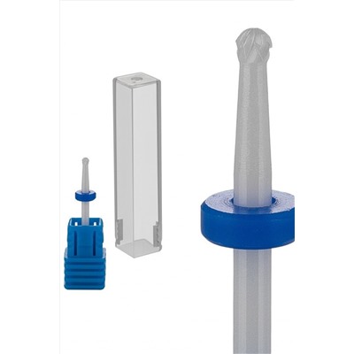 Nail Art Фреза керамическая шаровидная, синий KRISTALLER, 1107398