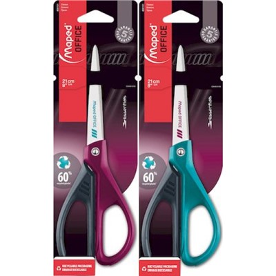 Ножницы 210 мм ESSENTIALS GREEN DECO в блистере 468101 Maped