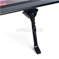 Самокат 2-х кол., черный, PU/ 200 мм, ABEC 7, в коробке