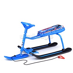 Игрушка. Снегокат "Тимка спорт 1+" (Гонки черный каркас)