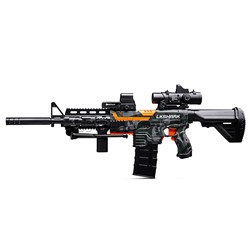 Автомат "Шорох" с мягкими пулями и мишенью, в коробке