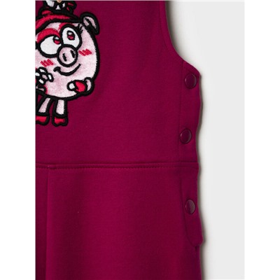 Полукомбинезон детский трикотажный для девочек